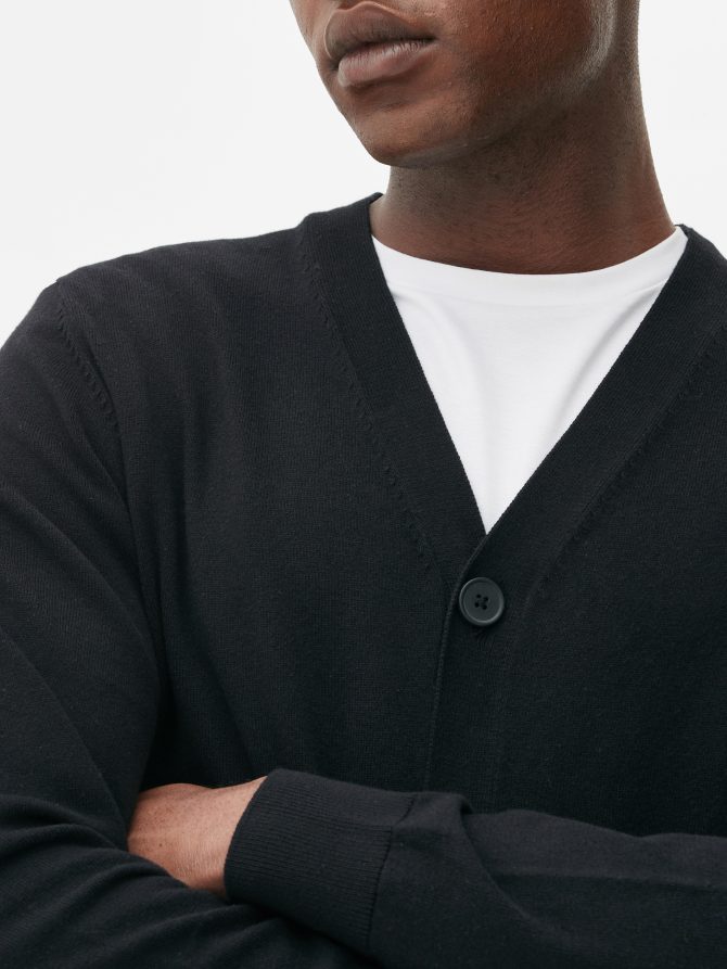 V-Neck Cardigan - Image 3