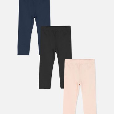 3-Pack Stretch Cotton Leggings