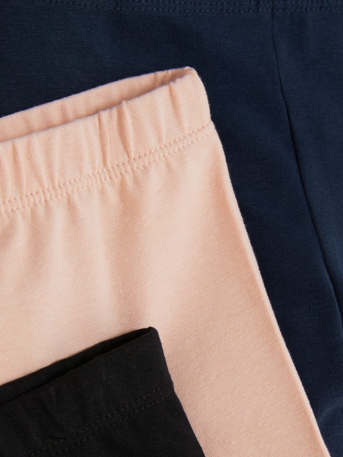 3-Pack Stretch Cotton Leggings - Image 3