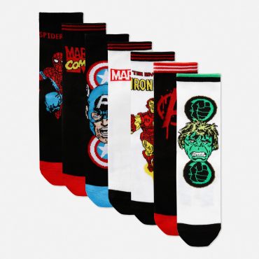 7-Pack Marvel Socks