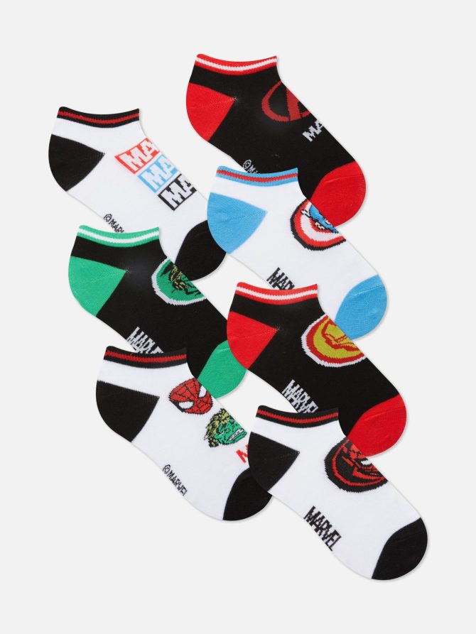 7-Pack Marvel Avengers Socks