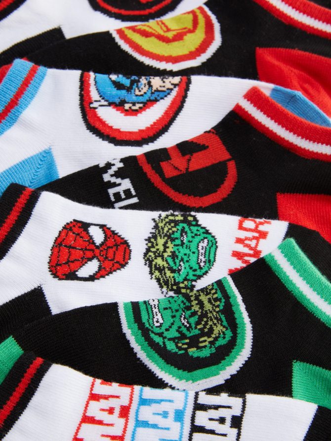 7-Pack Marvel Avengers Socks - Image 2