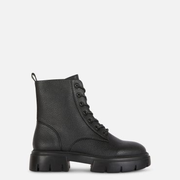 Chunky Lace-Up Boots