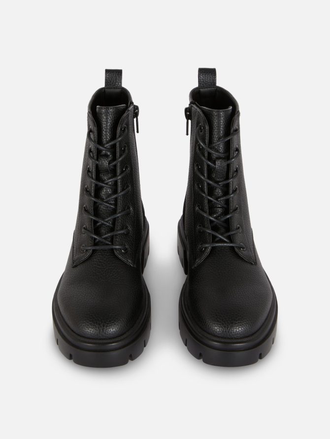 Chunky Lace-Up Boots - Image 2