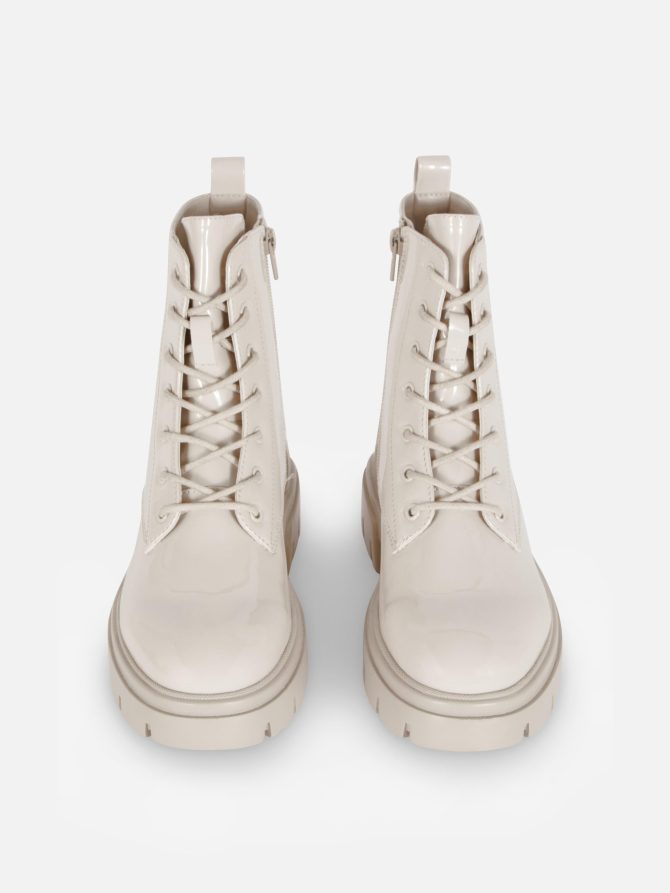 Patent Chunky Boots - Image 2