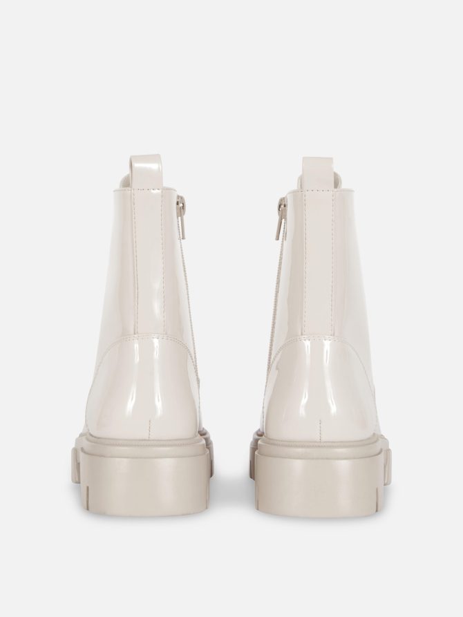Patent Chunky Boots - Image 3