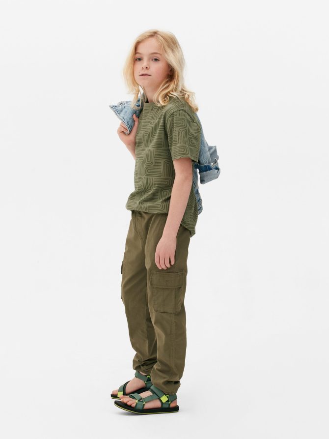 Drawstring Cargo Pants