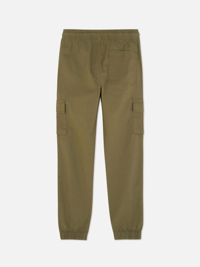 Drawstring Cargo Pants - Image 4