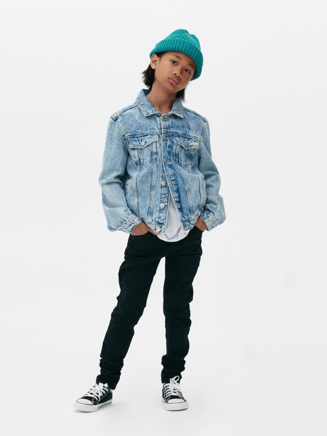 Skinny Twill Jeans