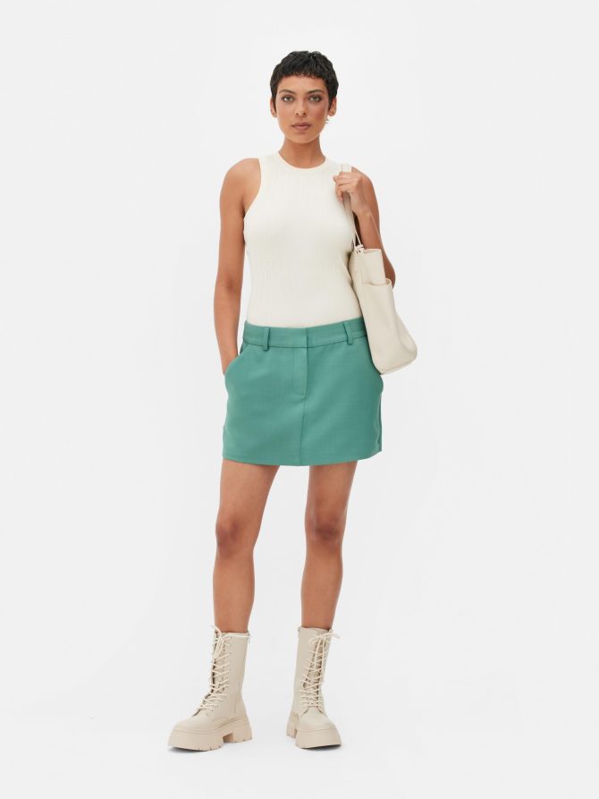 Wrap Belt Loop Skort