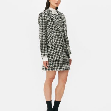Bouclé Check Blazer