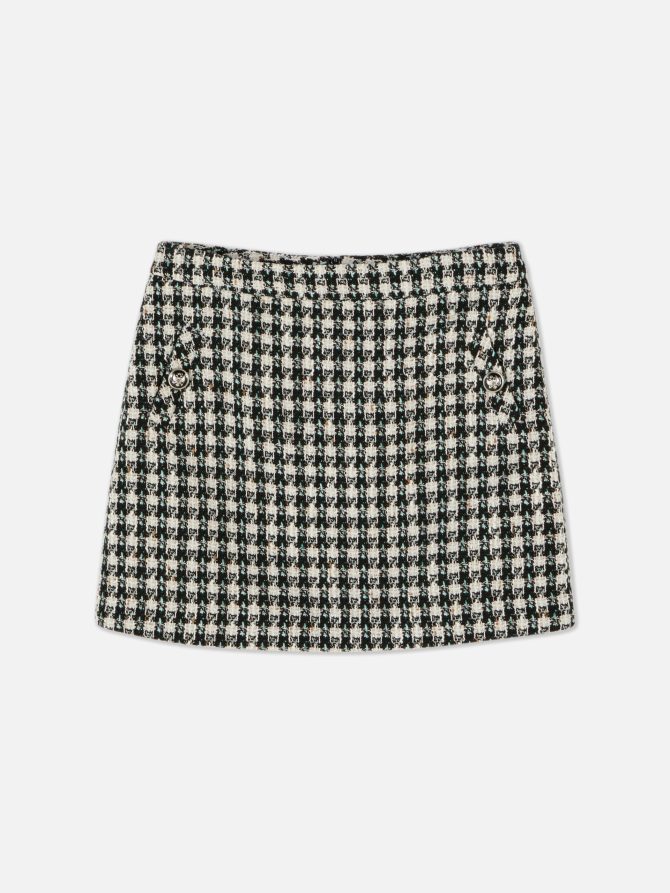 Bouclé Mini Skirt - Image 5