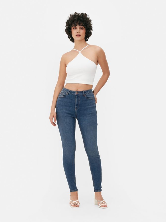 High Waist Skinny Jeans