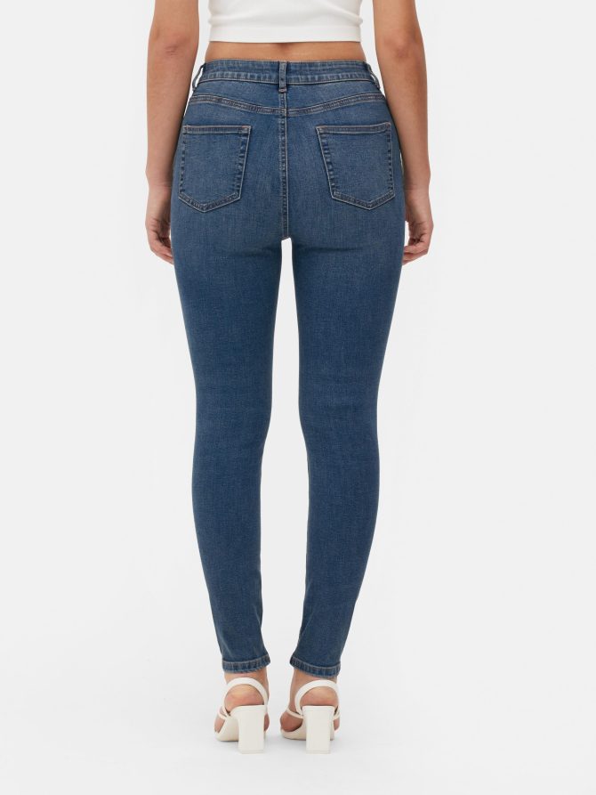 High Waist Skinny Jeans - Image 4