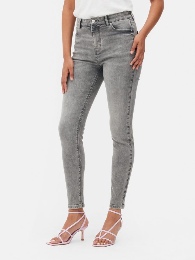 High Waist Skinny Jeans - Image 2