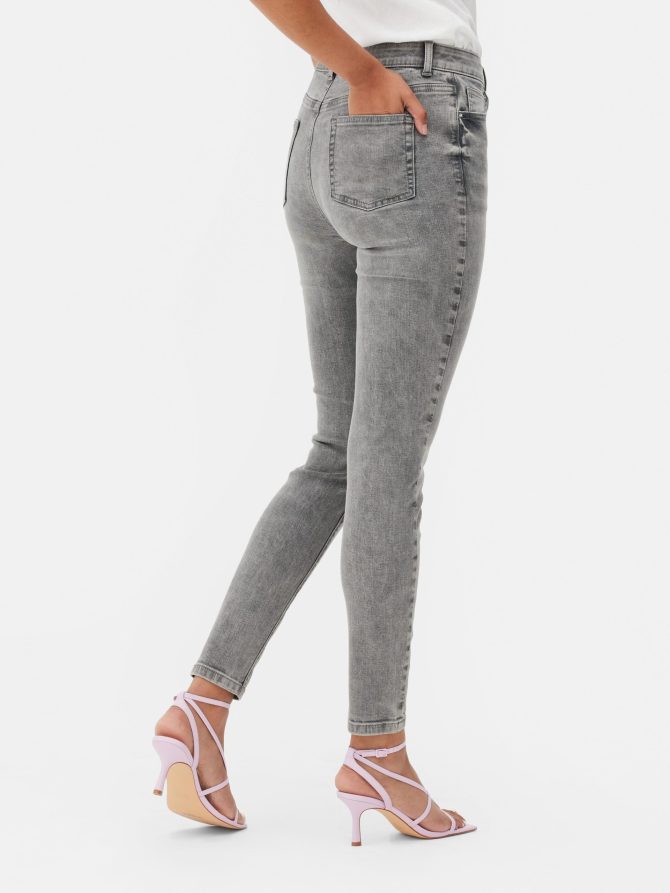 High Waist Skinny Jeans - Image 4