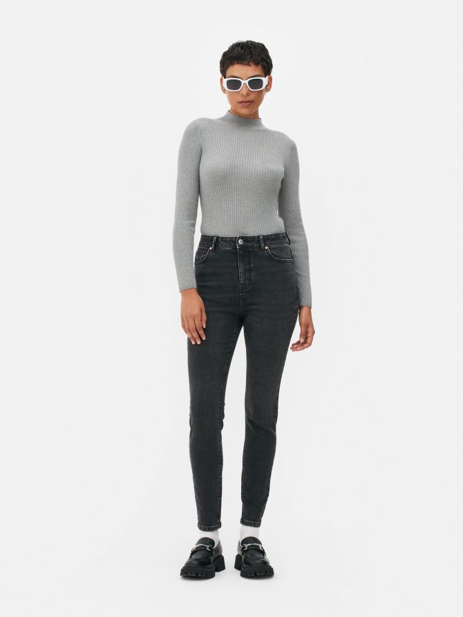High Waist Skinny Jeans