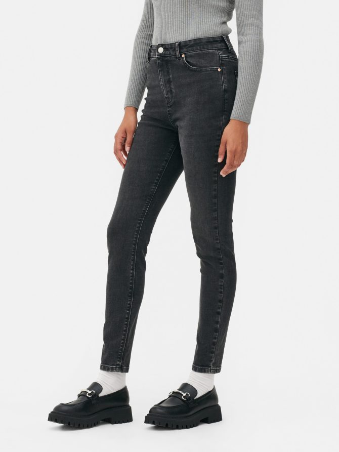 High Waist Skinny Jeans - Image 2