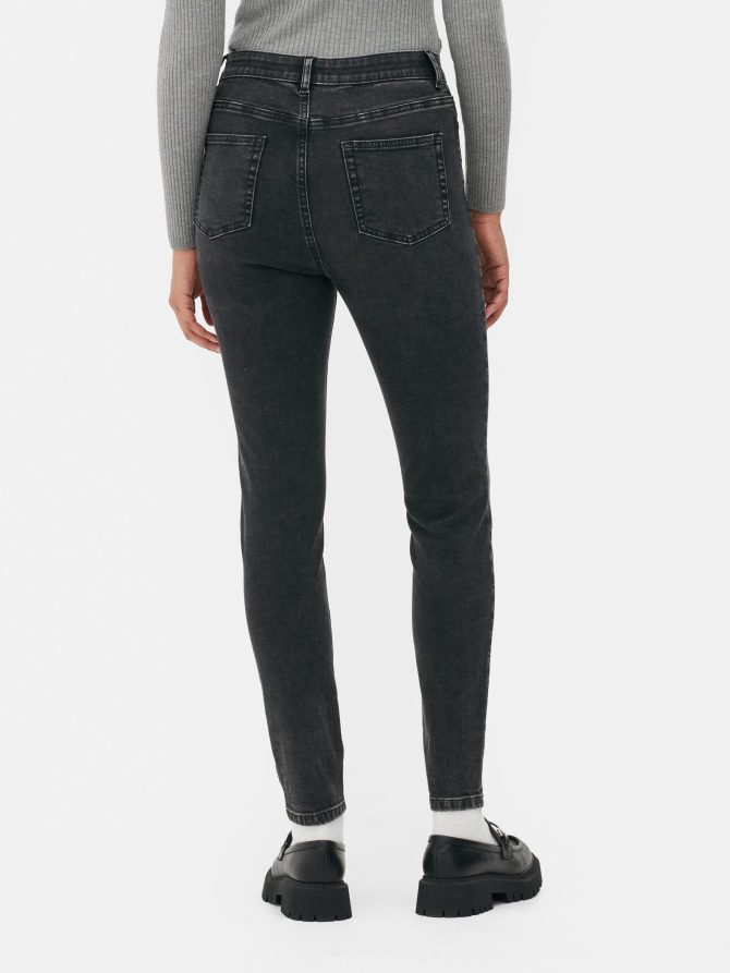 High Waist Skinny Jeans - Image 4