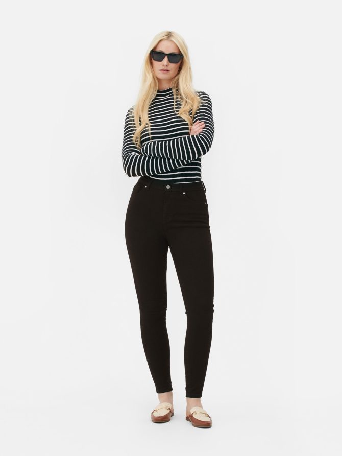 High Waist Skinny Jeans