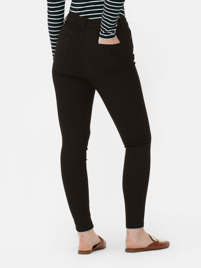 High Waist Skinny Jeans - Image 4