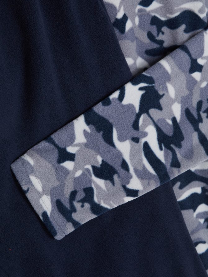 Camo Print Fleece Pyjamas - Image 2
