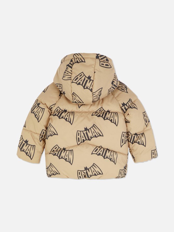 Batman Logo Puffer Jacket - Image 2