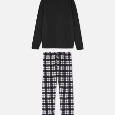 Checked Long Pajamas