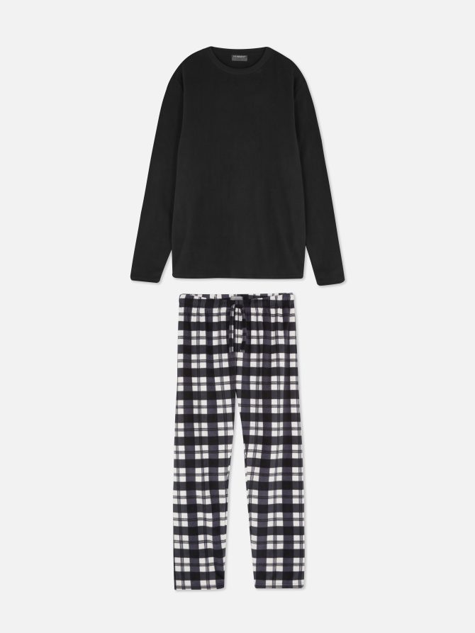 Checked Long Pajamas