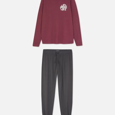 T-Shirt and Pants Pajama Set
