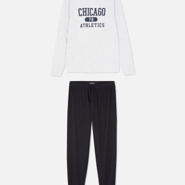 T-Shirt and Pants Pajama Set