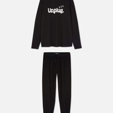 T-Shirt and Pants Pajama Set