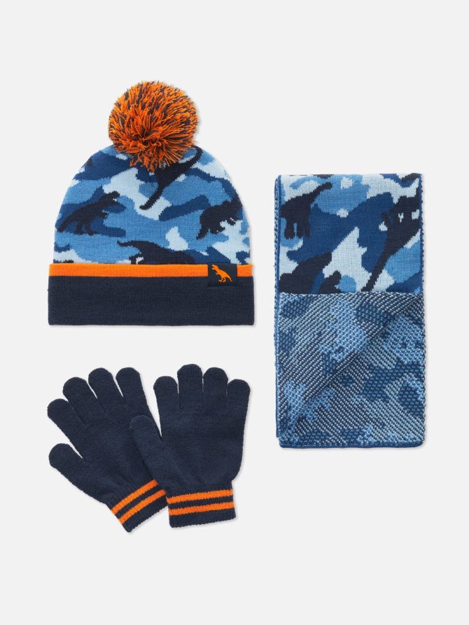 Knit Winter Accessories Set