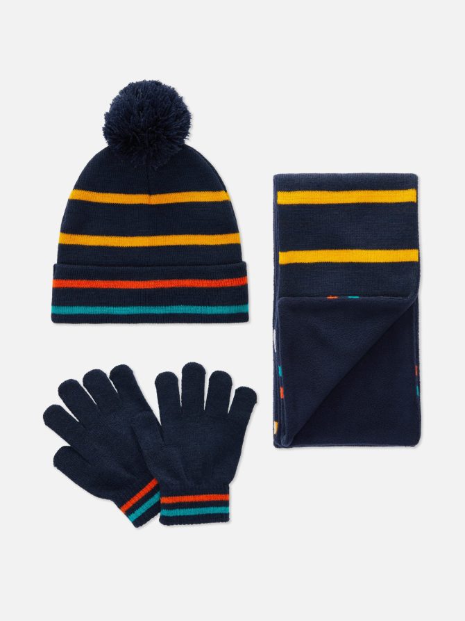 Knit Winter Accessories Set