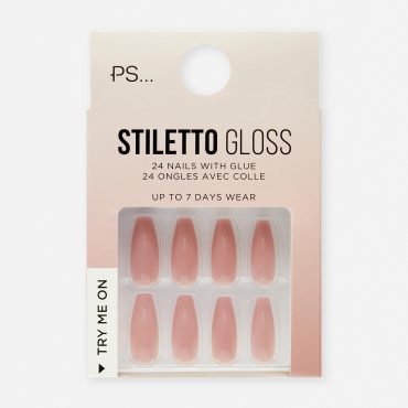 PS Stiletto Gloss Faux Nails