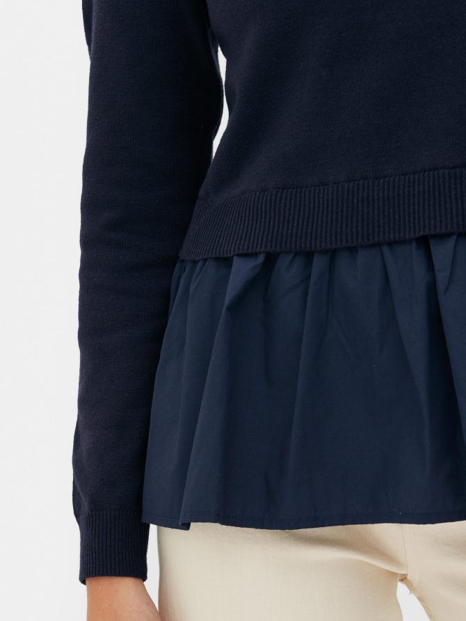 Peplum 2-in-1 Pullover - Image 3