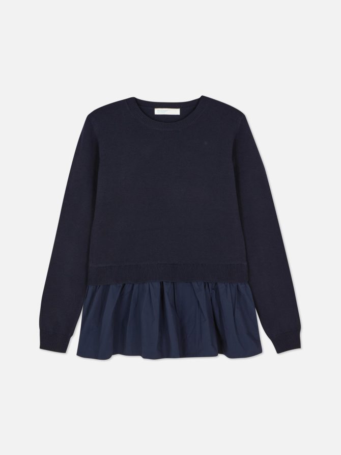 Peplum 2-in-1 Pullover - Image 5