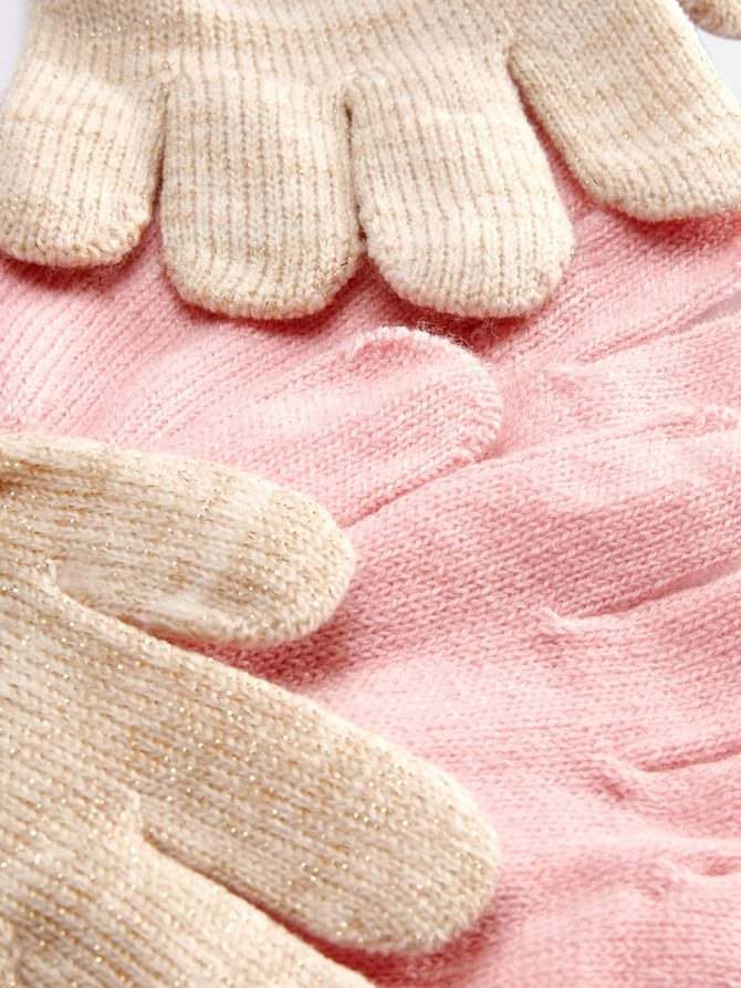 2-Pack Knit Gloves - Image 2