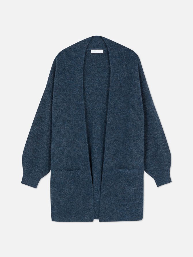 Ribbed Open Cardigan - Image 5