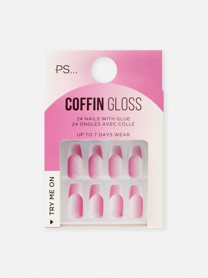 PS... Gloss Jewel Faux Nails