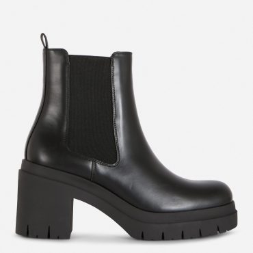 Block Heel Chelsea Boots