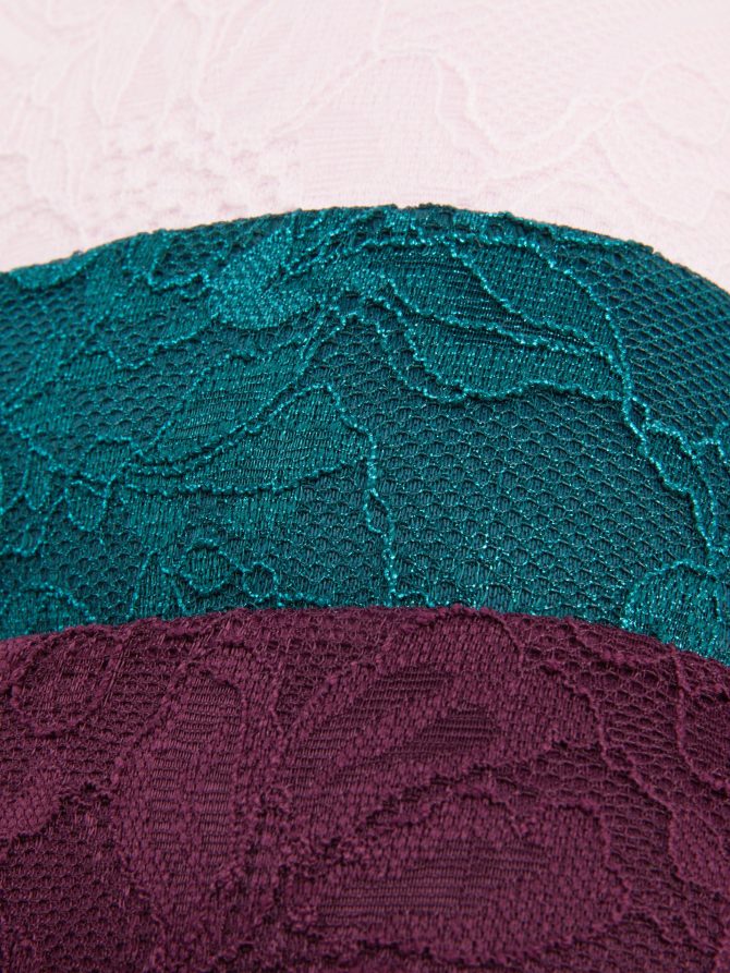 3-Pack A-D All-Over Lace T-Shirt Bras - Image 2