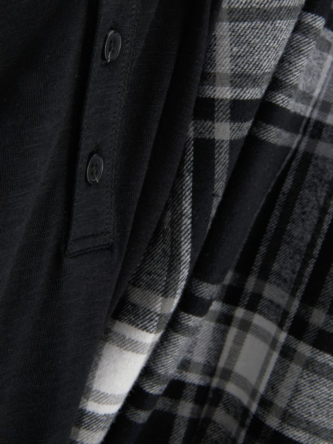 Brushed Check Pajamas - Image 2