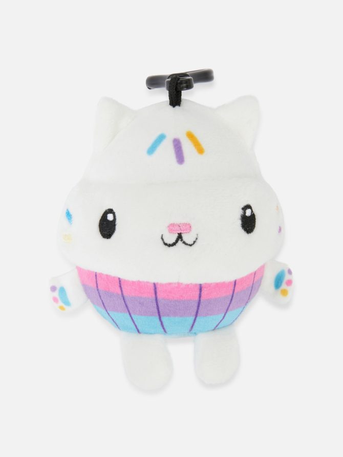 Gabby's Dollhouse Cakey Cat Clip Plush Toy