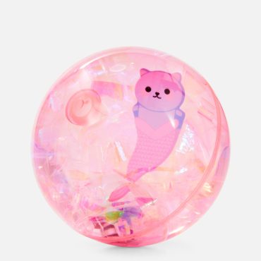 Mermaid Cat LED Bouncy Ball
