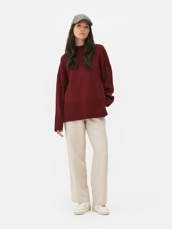 High Neck Pullover