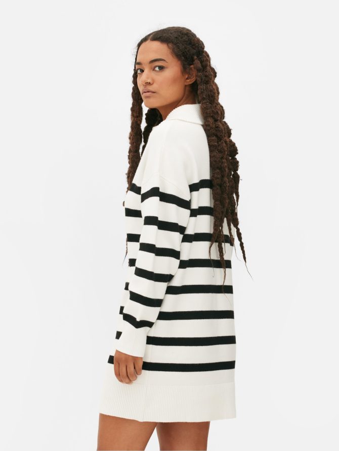 Half Zip Sweater Dress - Image 4