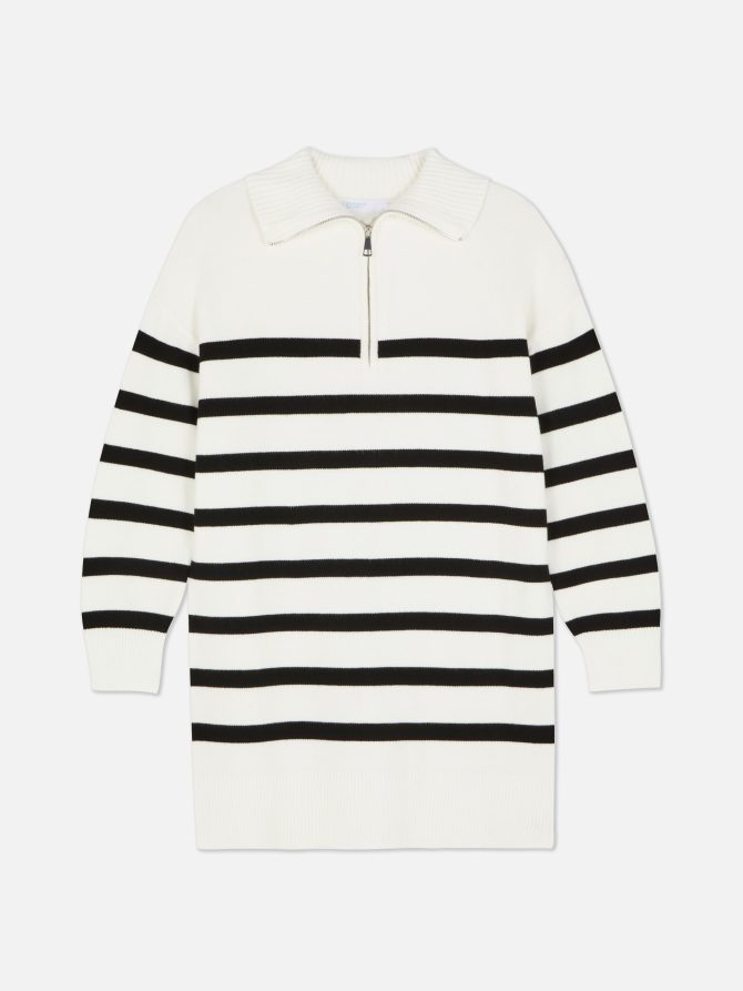Half Zip Sweater Dress - Image 5