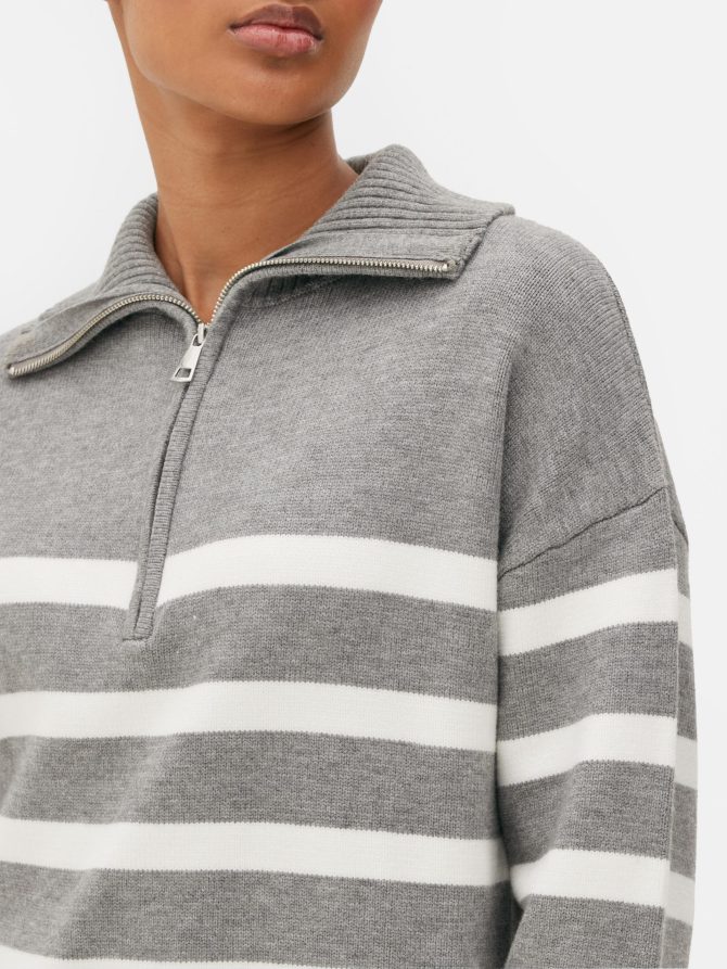 Half Zip Sweater Dress - Image 3