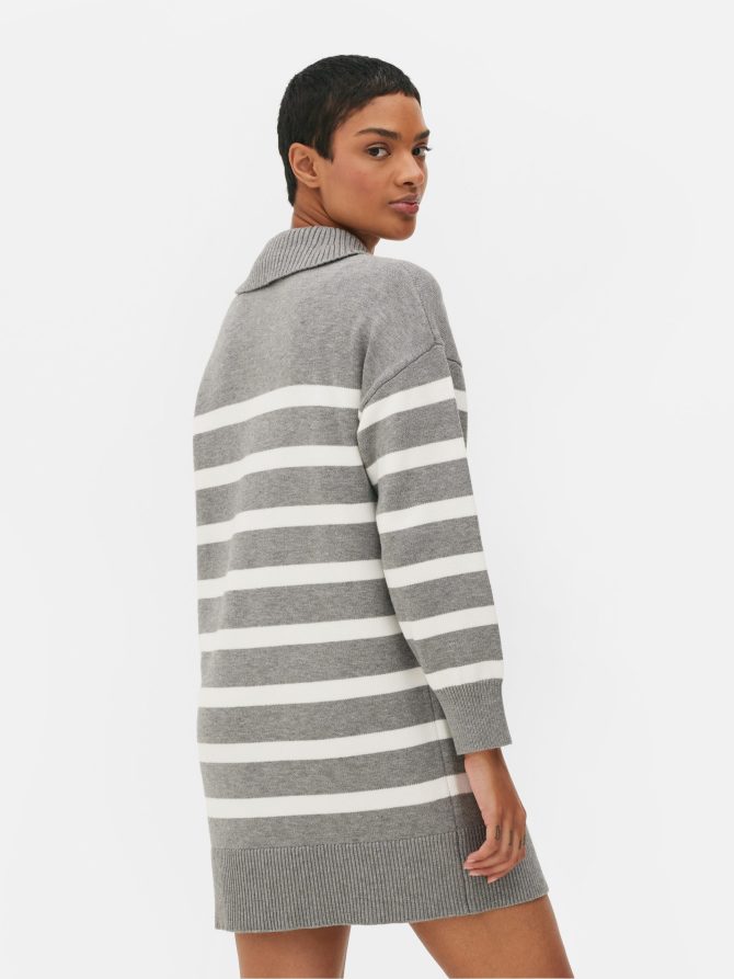 Half Zip Sweater Dress - Image 4